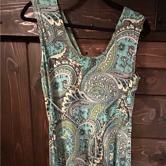 EUC Susan Lawrence Womens Medium Dress. Empire waist with ties in the back. - Picture 3 of 4